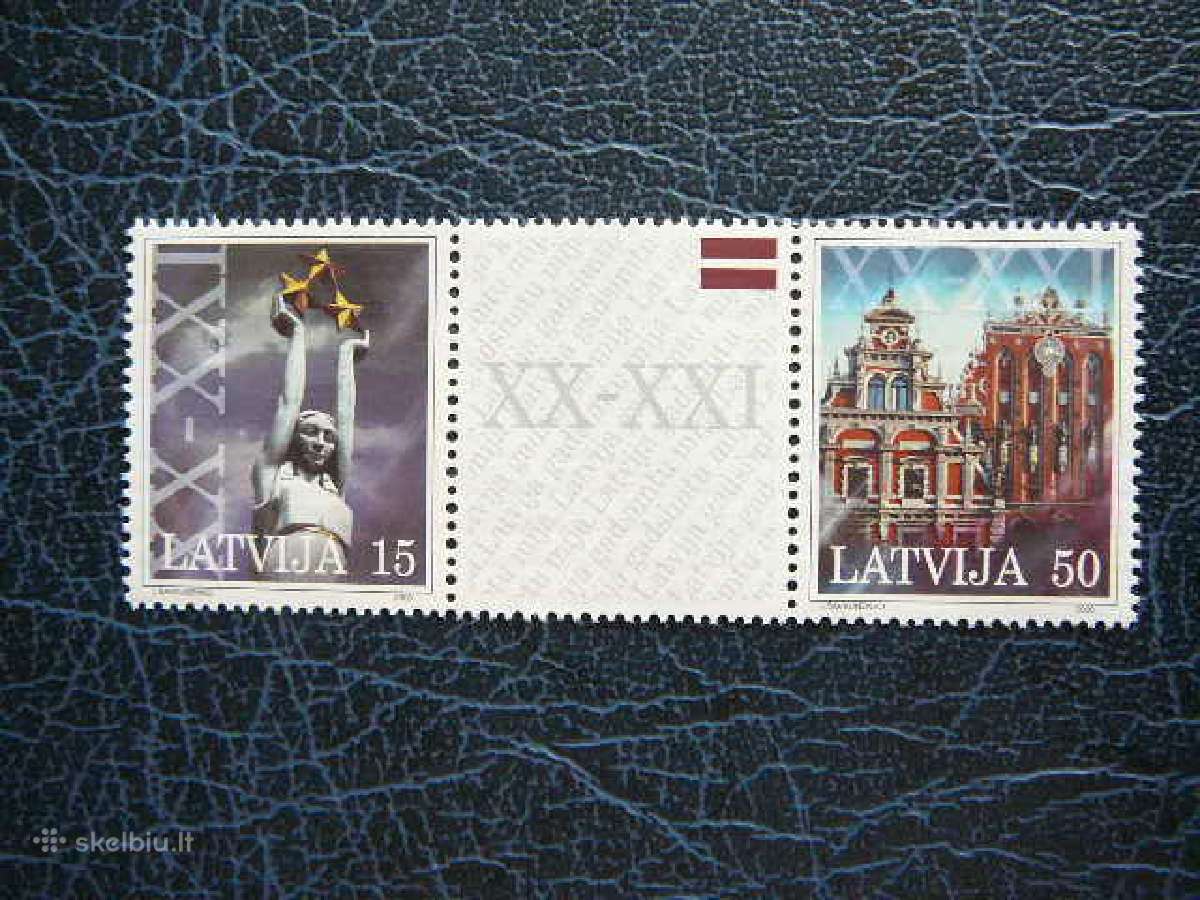 XXI amzius Latvija 2000 Mnh llt529/0