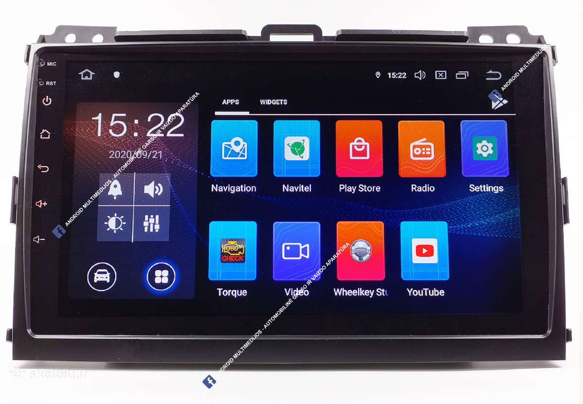 Toyota Land Cruiser 120 Multimedija Android 150 - nuotraukos Nr. 6