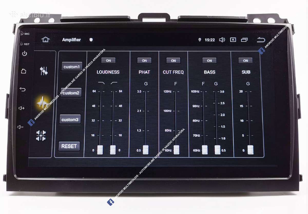 Toyota Land Cruiser 120 Multimedija Android 150 - nuotraukos Nr. 9