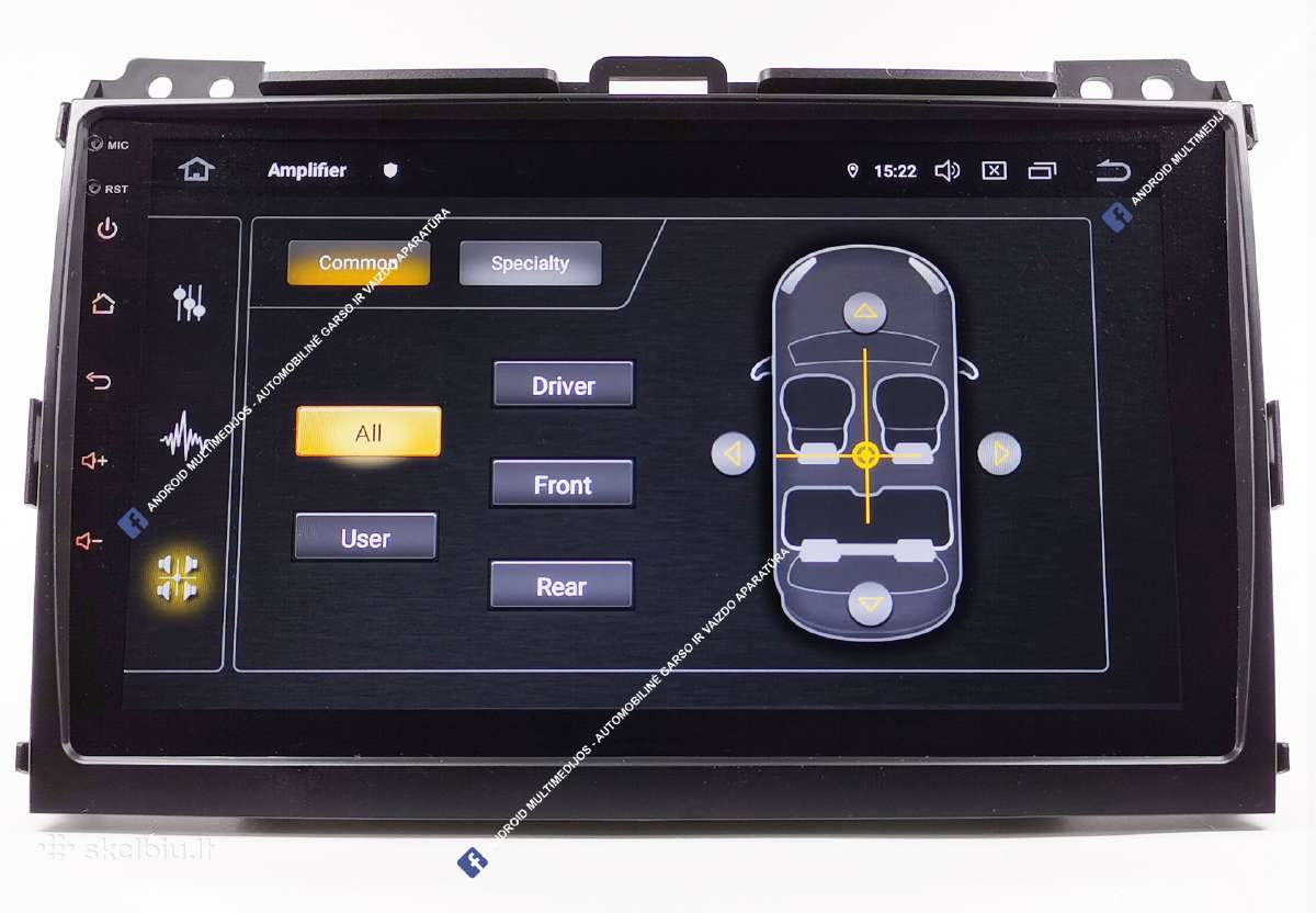 Toyota Land Cruiser 120 Multimedija Android 150 - nuotraukos Nr. 10