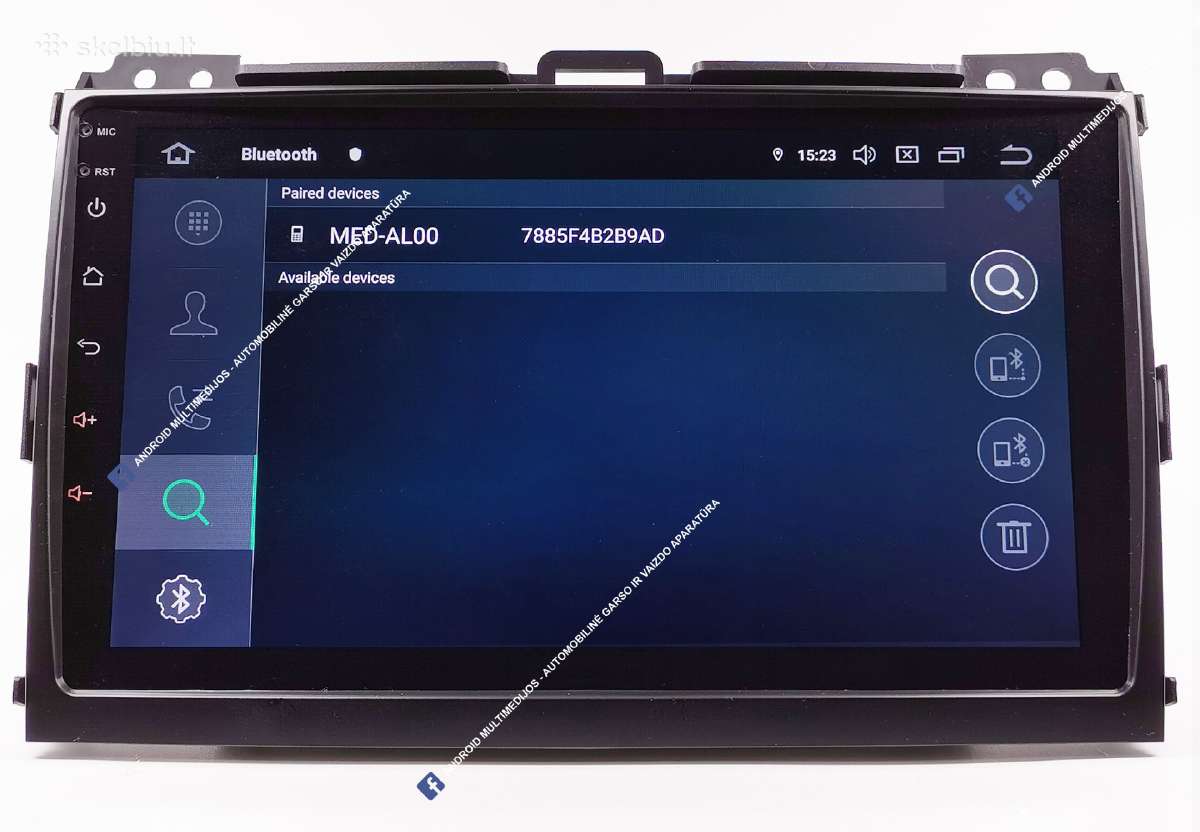 Toyota Land Cruiser 120 Multimedija Android 150 - nuotraukos Nr. 14