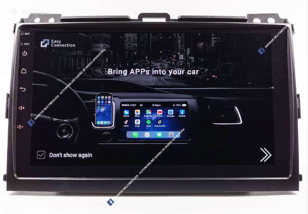 Toyota Land Cruiser 120 Multimedija Android 150 - nuotraukos Nr. 12