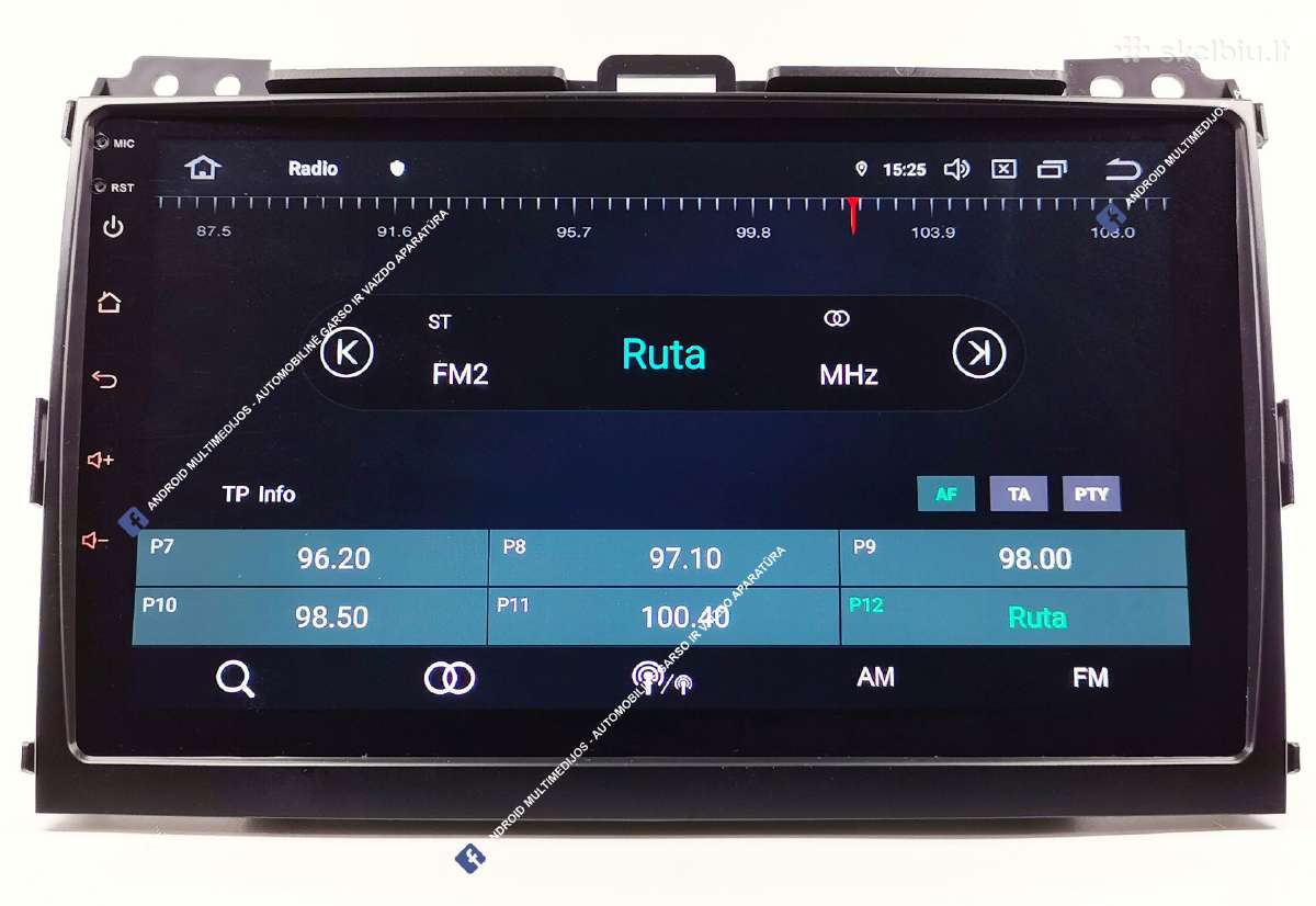 Toyota Land Cruiser 120 Multimedija Android 150 - nuotraukos Nr. 7
