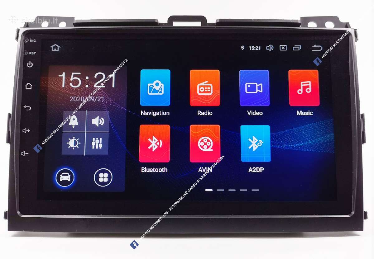 Toyota Land Cruiser 120 Multimedija Android 150 - nuotraukos Nr. 5