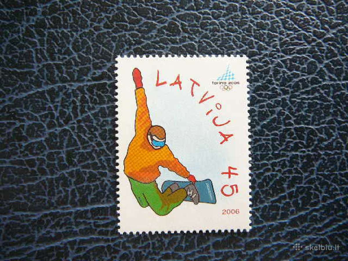 Olimpines Latvija 2006 Mnh llt663