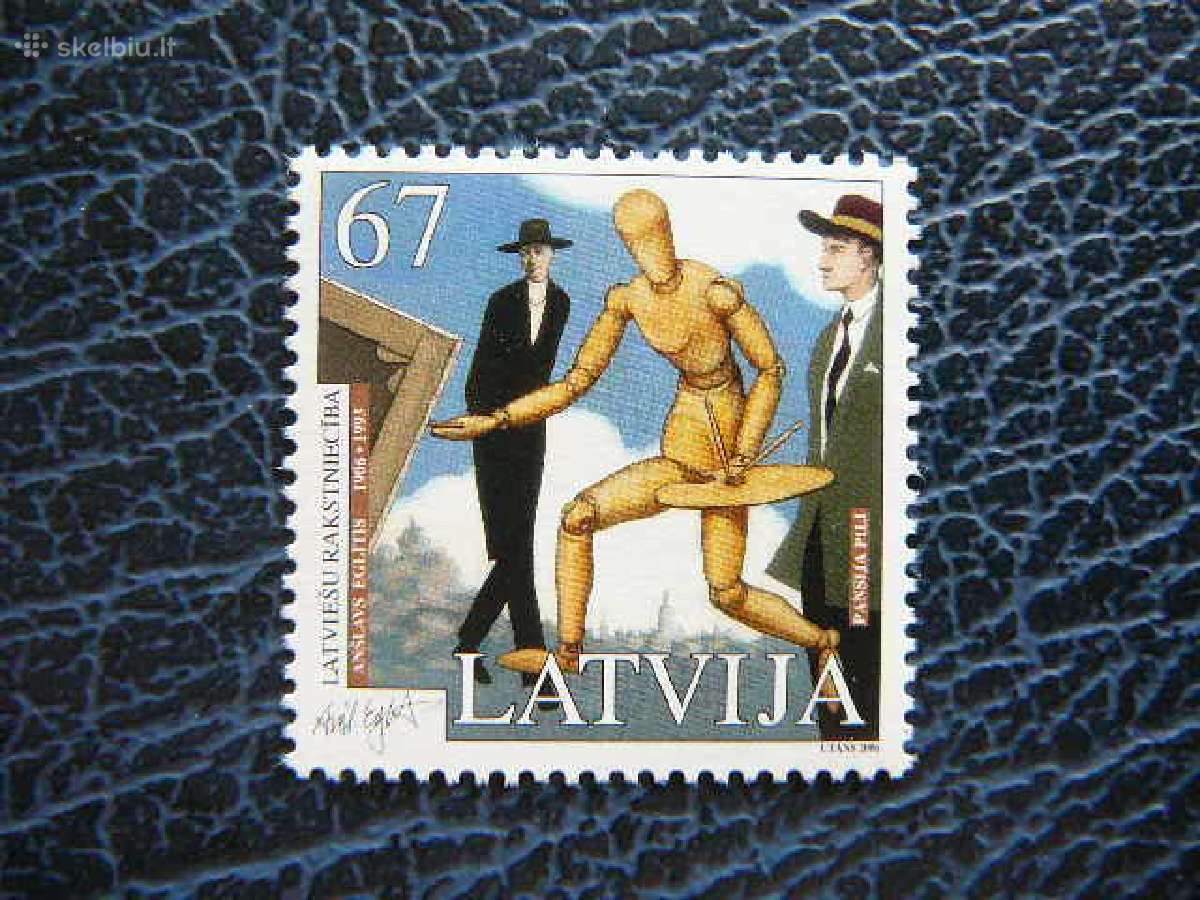 Rasytojas Latvija 2006 Mnh llt684