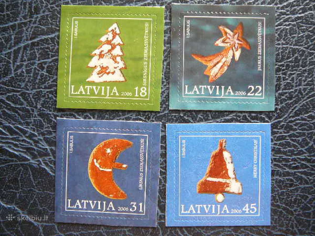 Sventos Kaledos Latvija 2006 Mnh llt687
