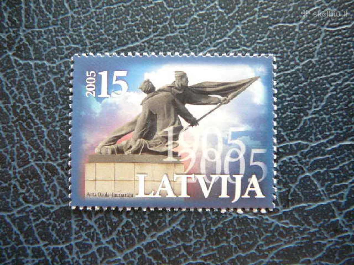 Revoliucija Paminklas Latvija 2005 Mnh lv627