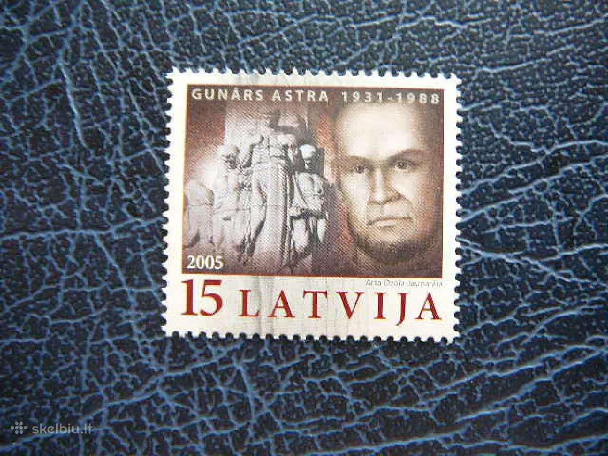 Uz taika Gunars Astra Latvija 2005 Mnh lv646