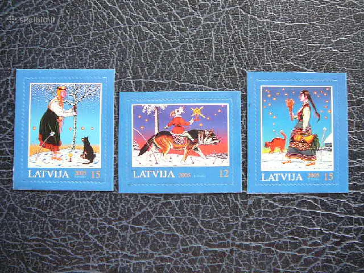 Sventos Kaledos Latvija 2005 Mnh llt649
