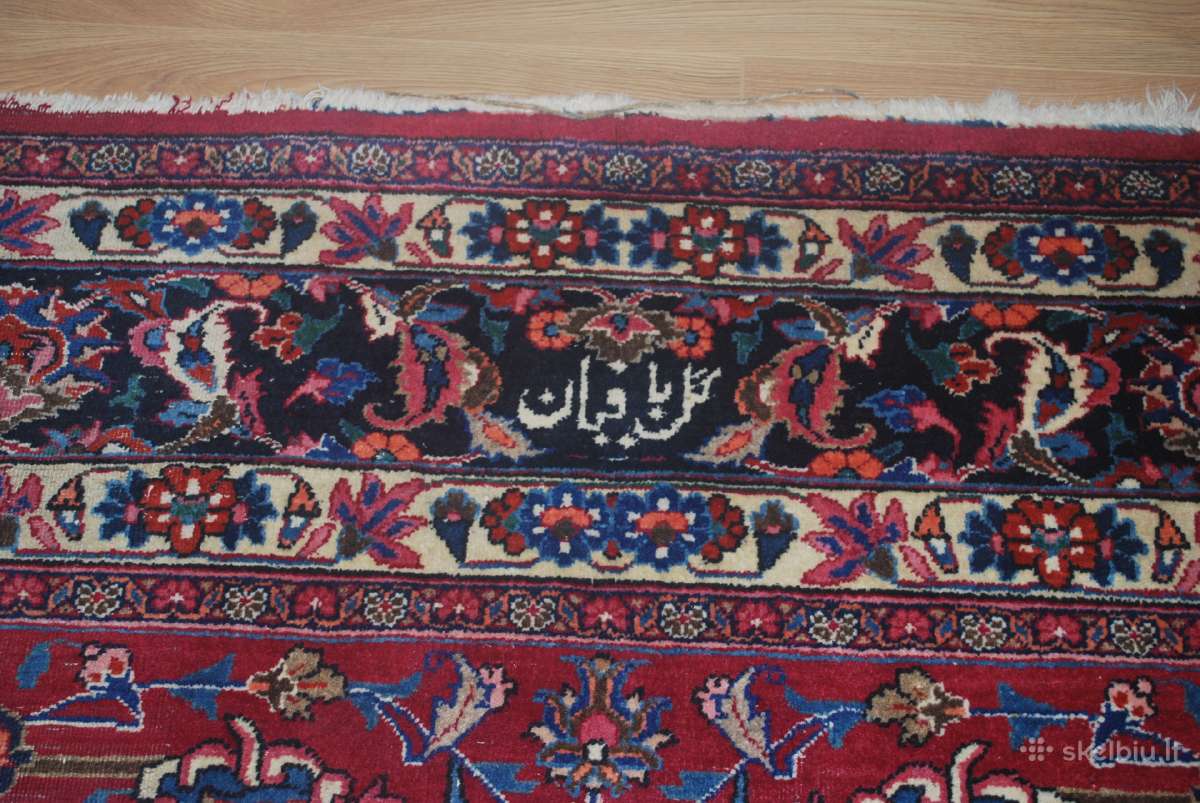 Ranku darbo Persiskas ( Mashad kaimo ) kilimas - nuotraukos Nr. 5