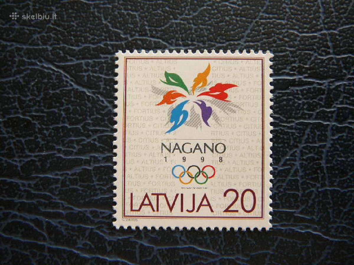 Olimpines Latvija 1998 Mnh llt474