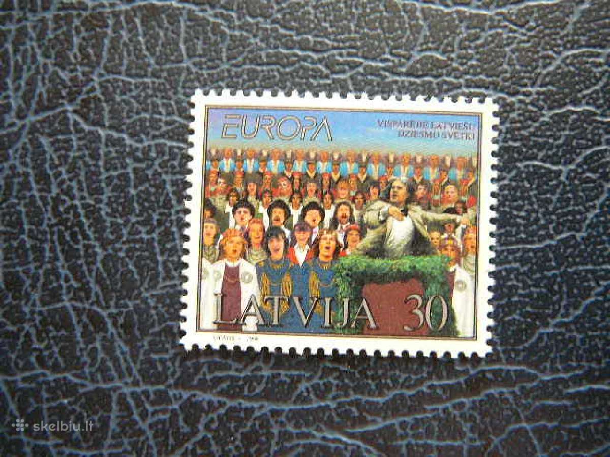 Europa Dainu svente Latvija 1998 Mnh llt476