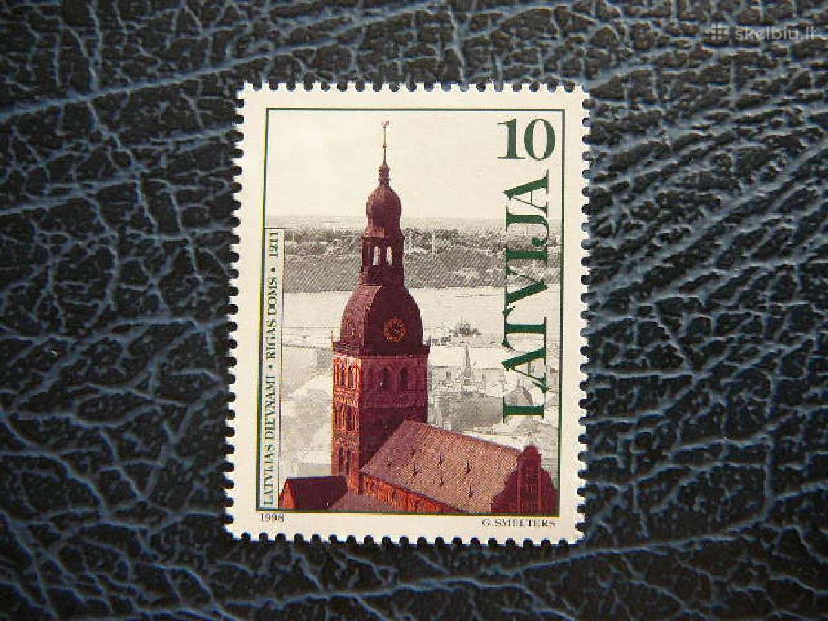 Baznycia Latvija 1998 Mnh llt488