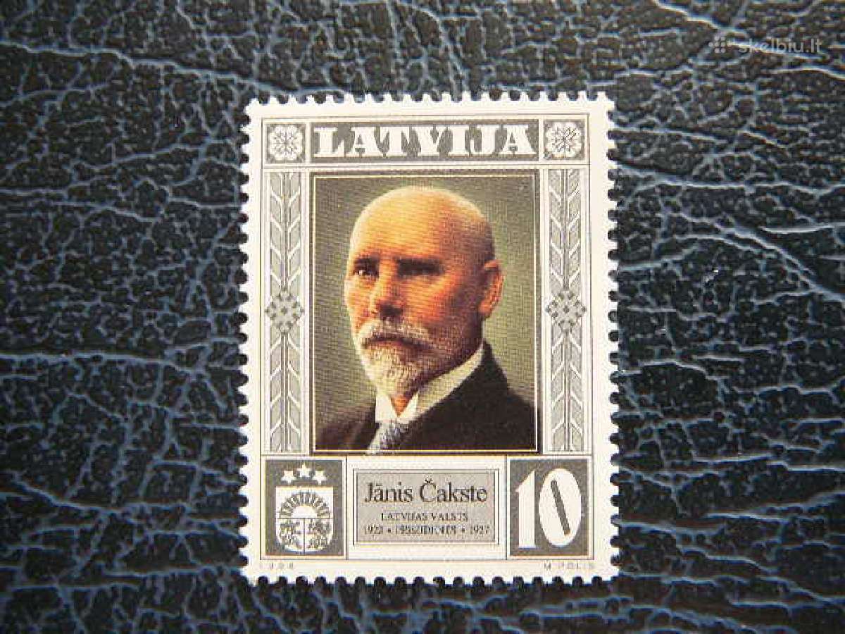 Prezidentas Latvija 1998 Mnh llt489