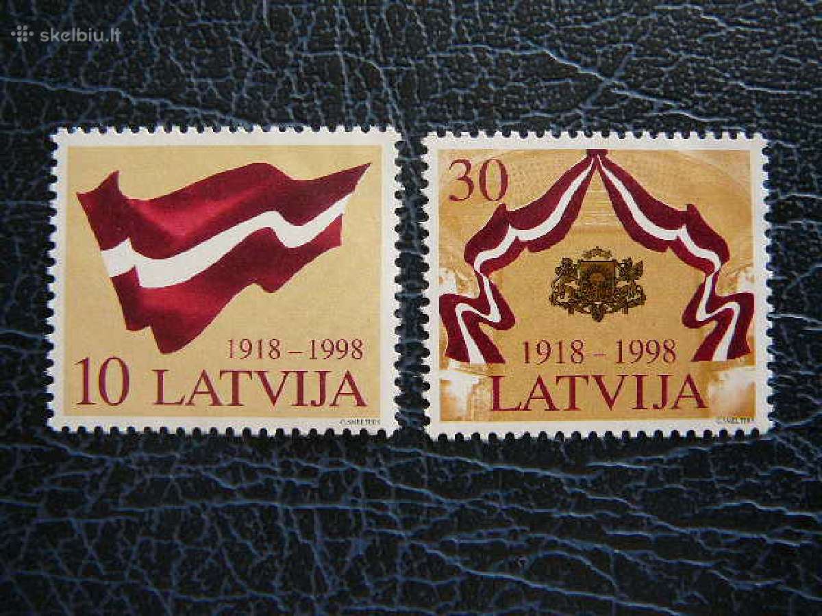 Veliava Deklaracija Latvija 1998 Mnh llt490