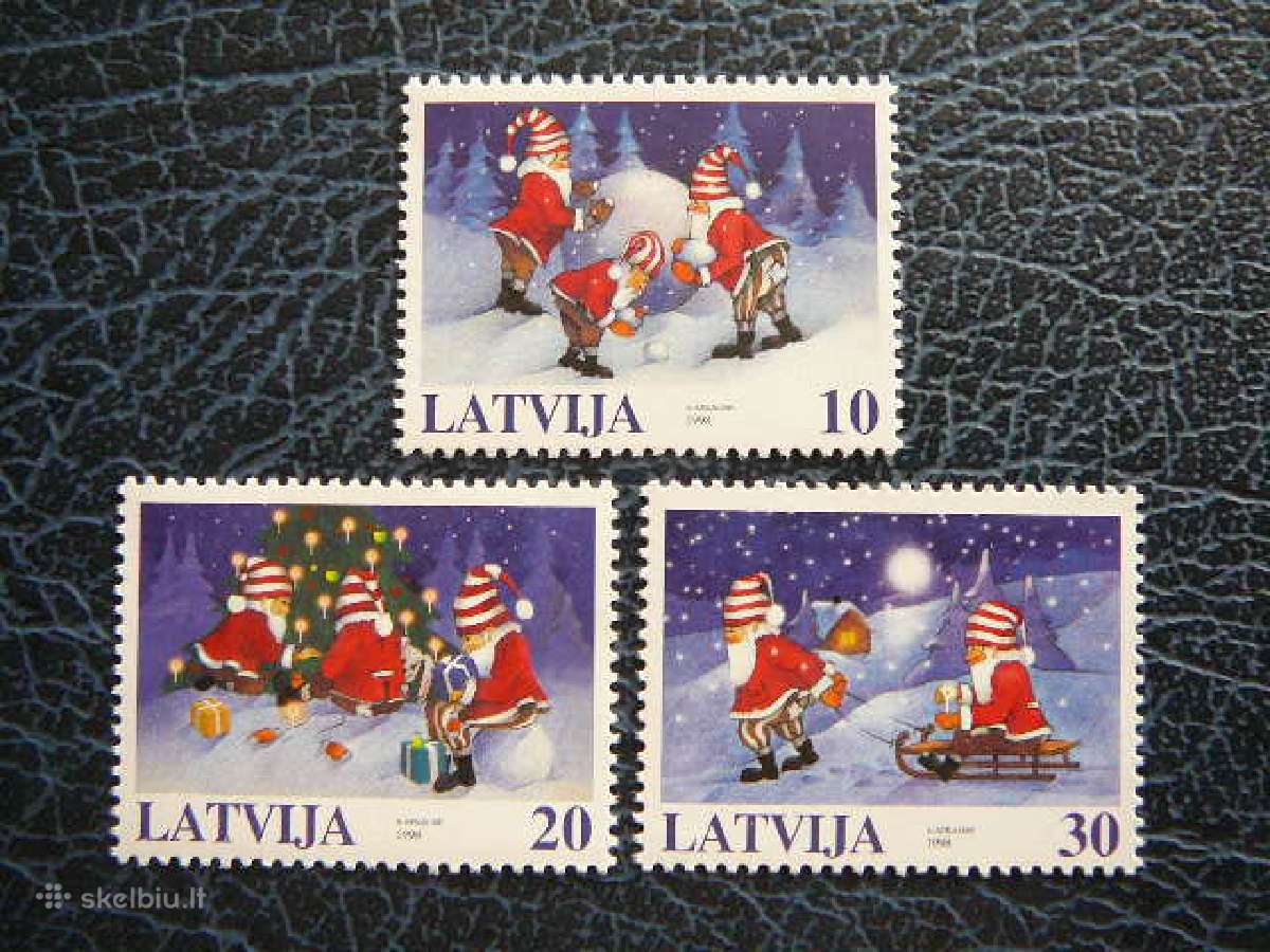 Sventos Kaledos Latvija 1998 Mnh llt492