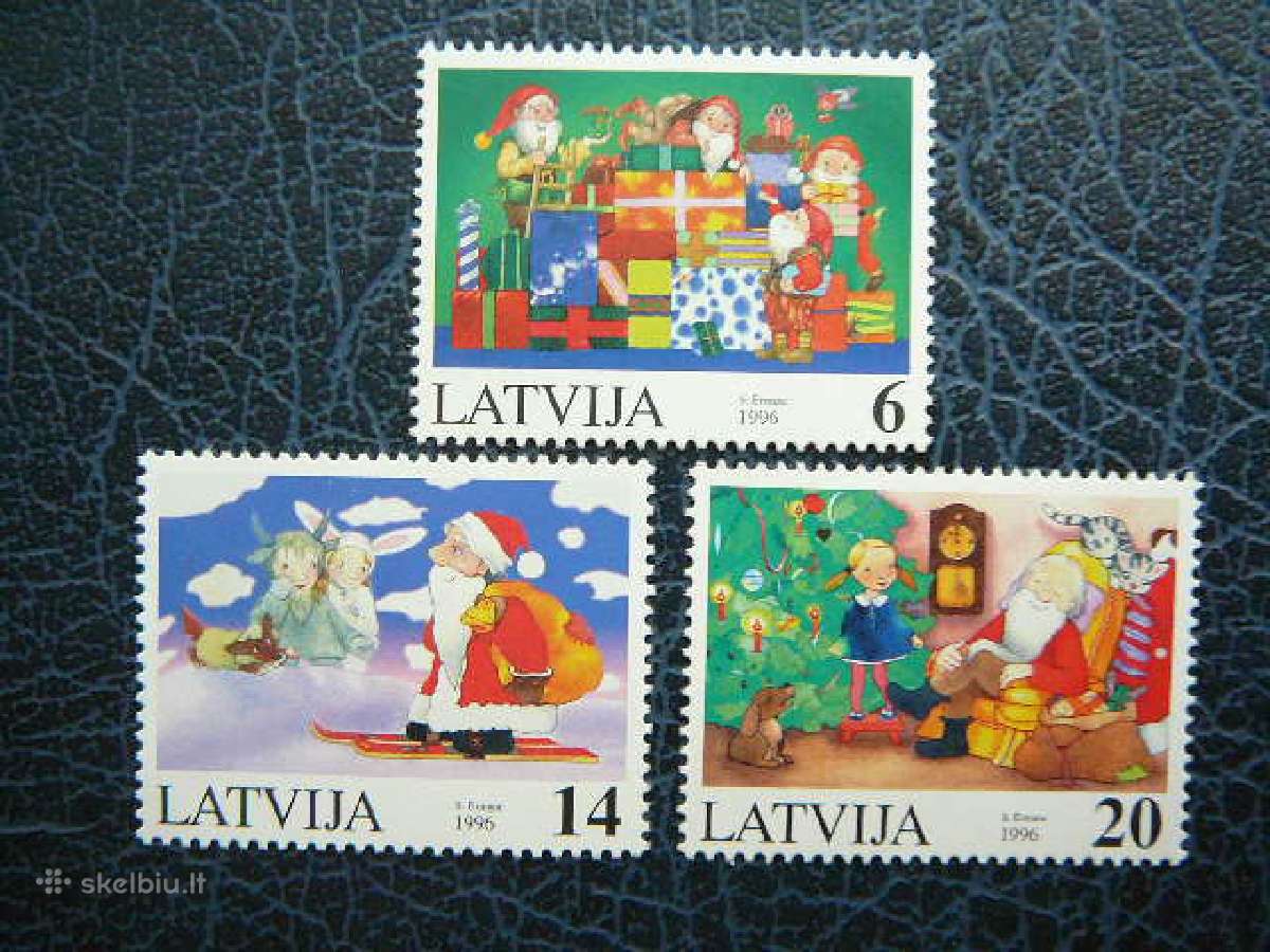 Sv. Kaledos Latvija 1996 Mnh llt444