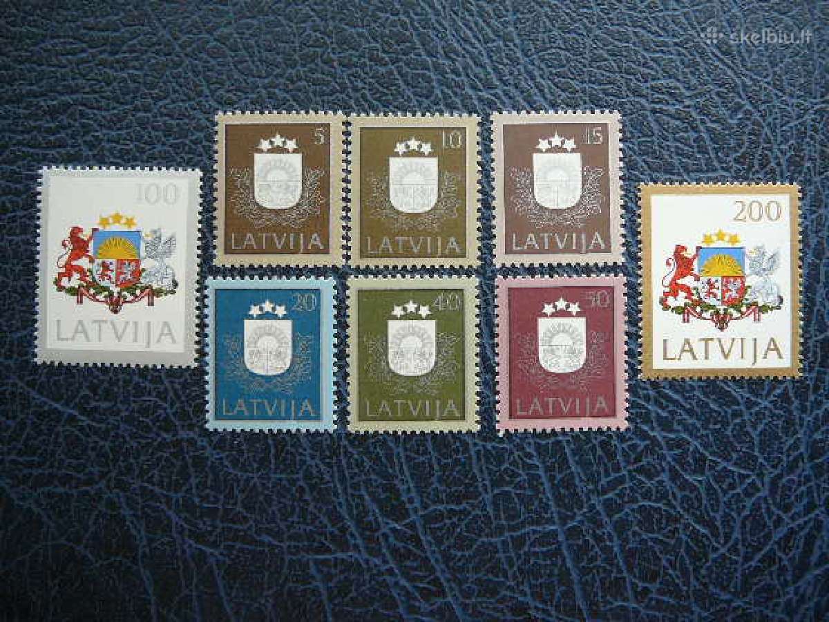 Standartai Latvija 1991 Mnh llt305/2s