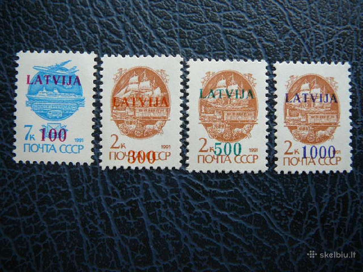 Standartai Latvija 1991 Mnh llt313/6s