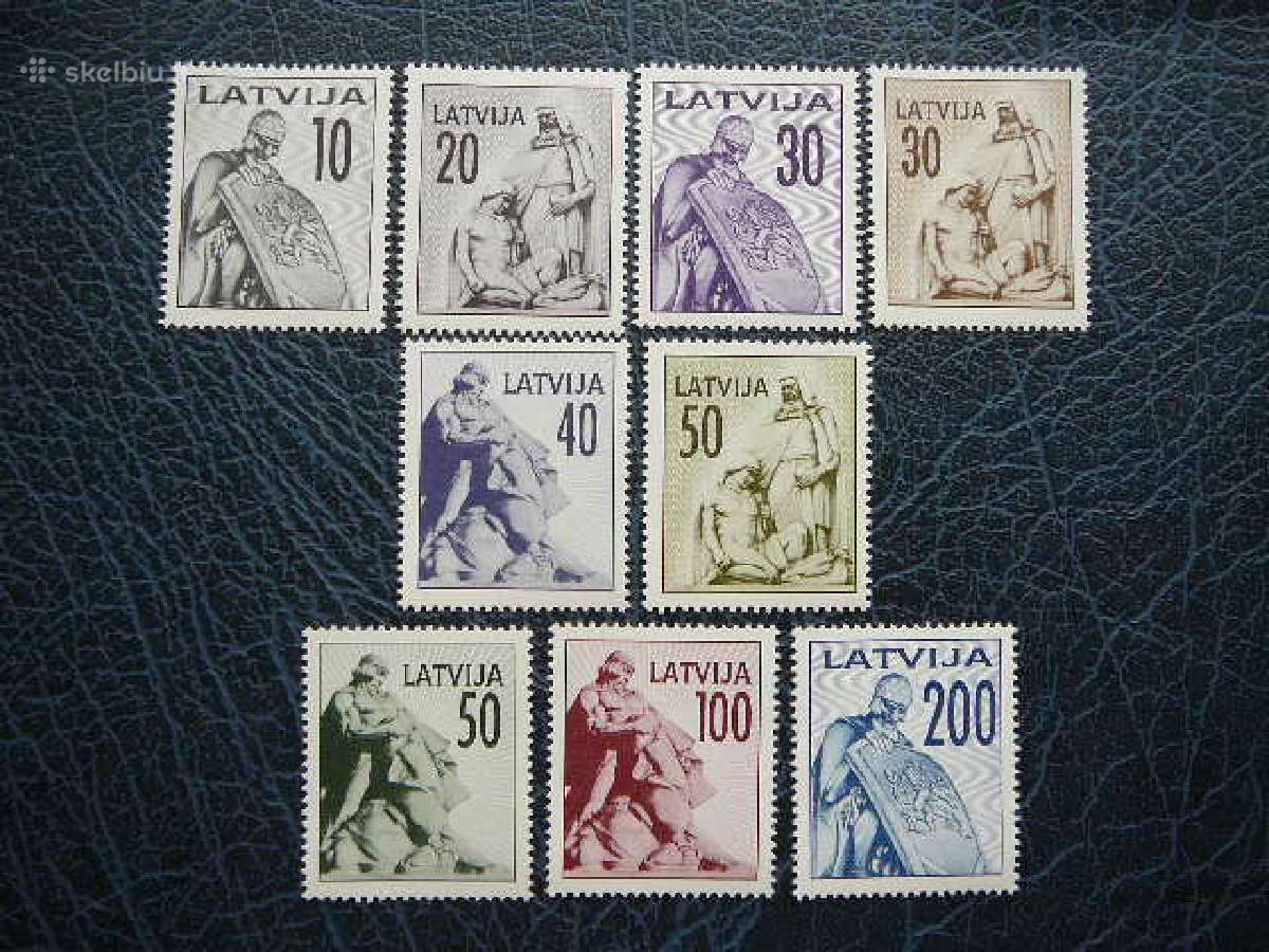 Laisves statulos Latvija 1992 Mnh llt326