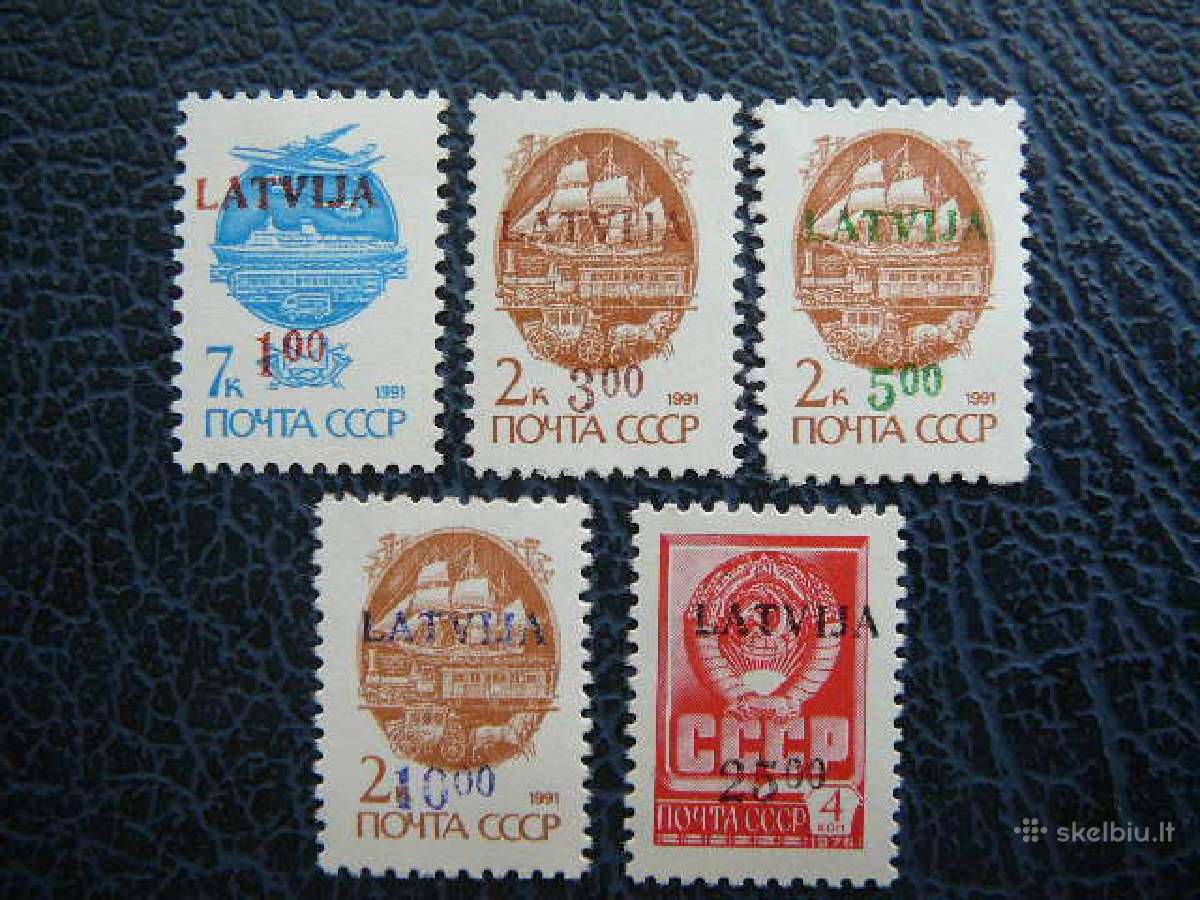 Standartai Latvija 1992 Mnh llt335