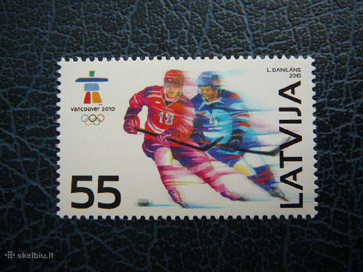 Olimpines Latvija 2010 Mnh llt781