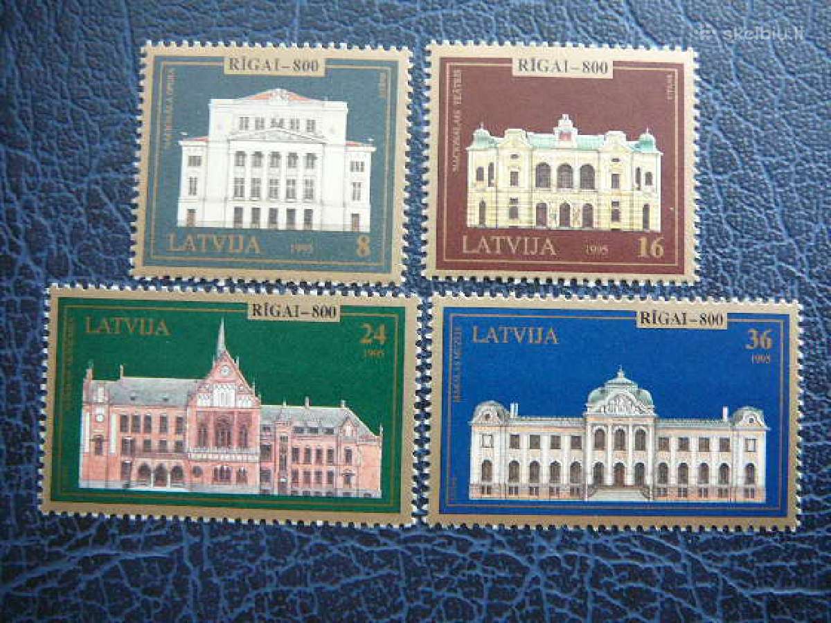 Riga Latvija 1995 Mnh llt410