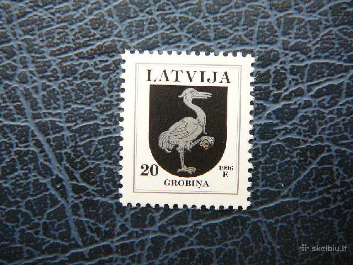 Herbai Standartai Latvija 1996 Mnh llt401ii
