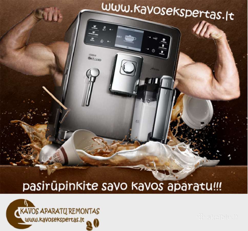 Kavos aparatų remontas Be Tarpininkų 100% ® - nuotraukos Nr. 5