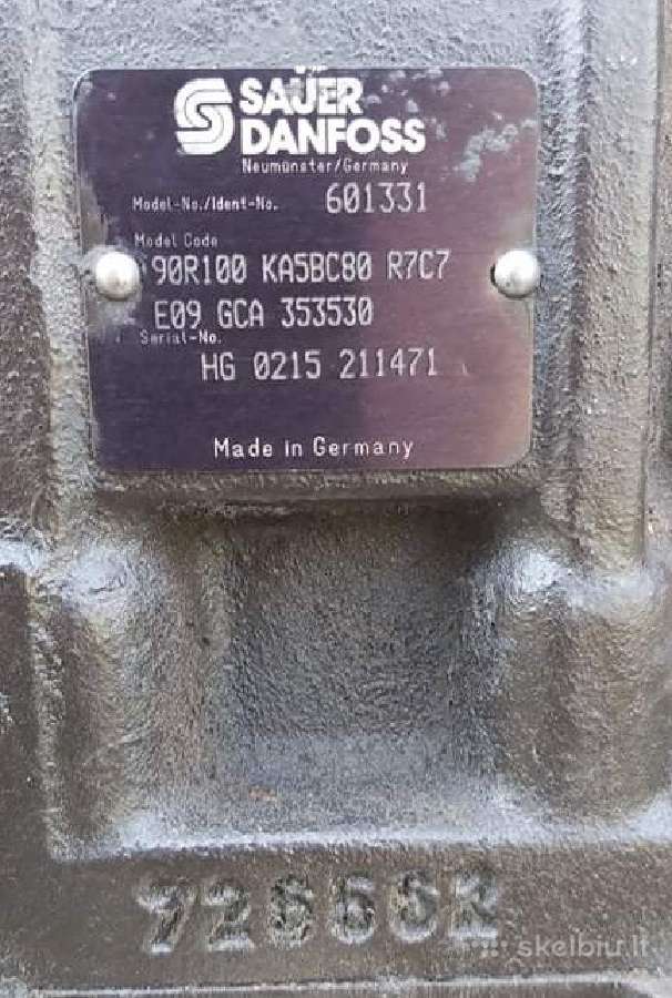 Hidrauliniai siurbliai - Sauer Danfoss 90r100 - nuotraukos Nr. 6