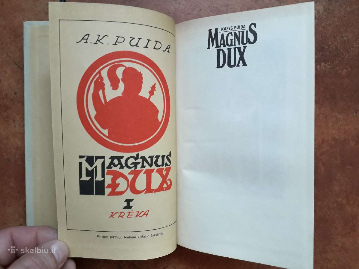 Kazys Puida "Magnus dux" 1989 metai - nuotraukos Nr. 2