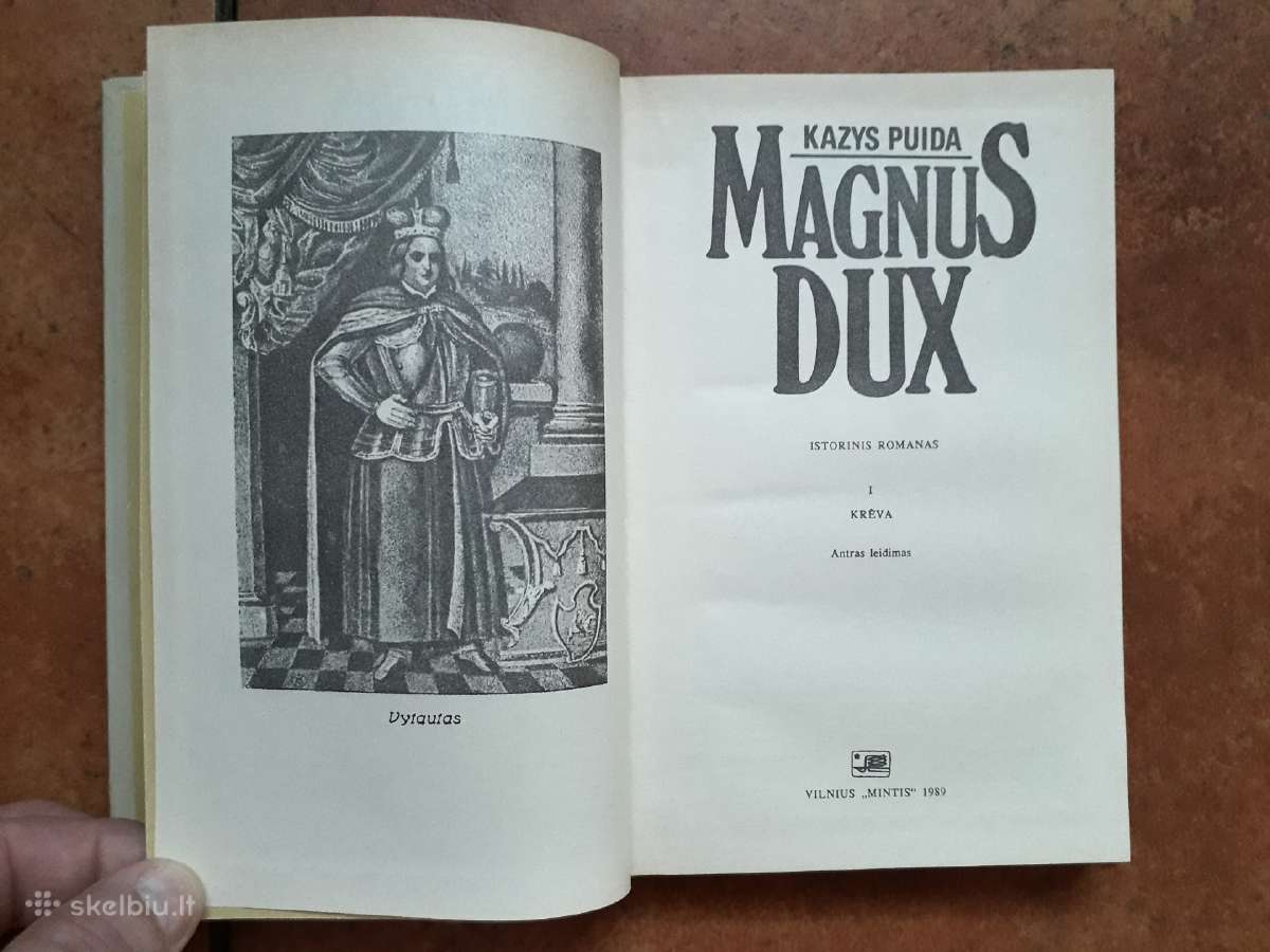 Kazys Puida "Magnus dux" 1989 metai - nuotraukos Nr. 3