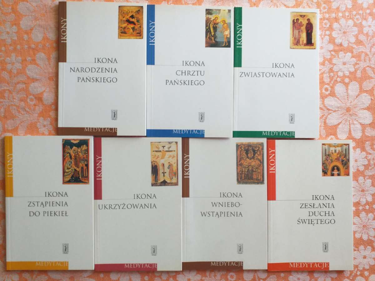Knygų serija " Ikonos - meditacijos " lenkų kalba