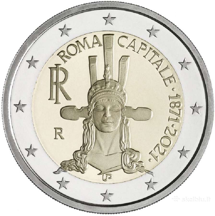 Italijos proginės euro monetos - nuotraukos Nr. 12