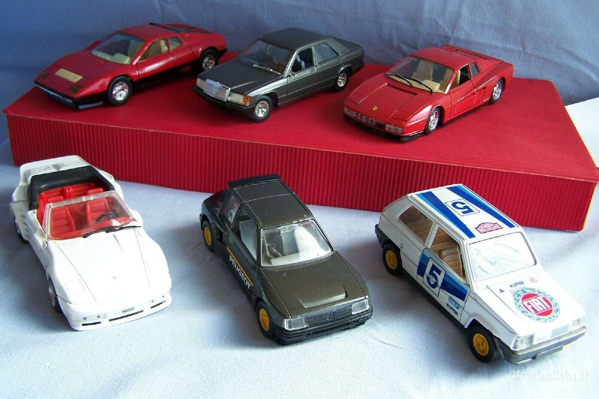 Burago 1:24 modeliai senoviniai mercedes bmw - nuotraukos Nr. 5