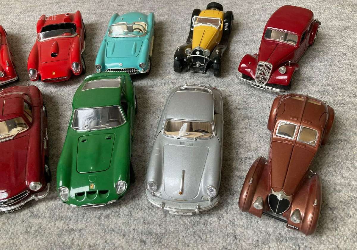 Burago 1:24 modeliai senoviniai mercedes bmw - nuotraukos Nr. 10