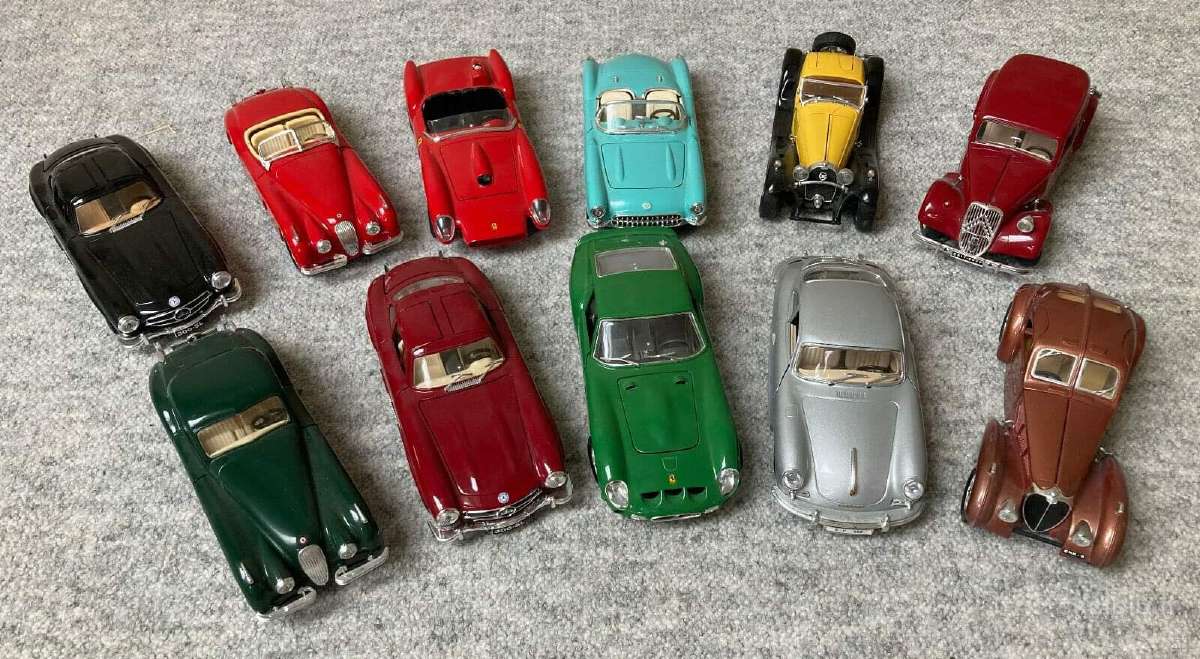 Burago 1:24 modeliai senoviniai diecast modelis - nuotraukos Nr. 4