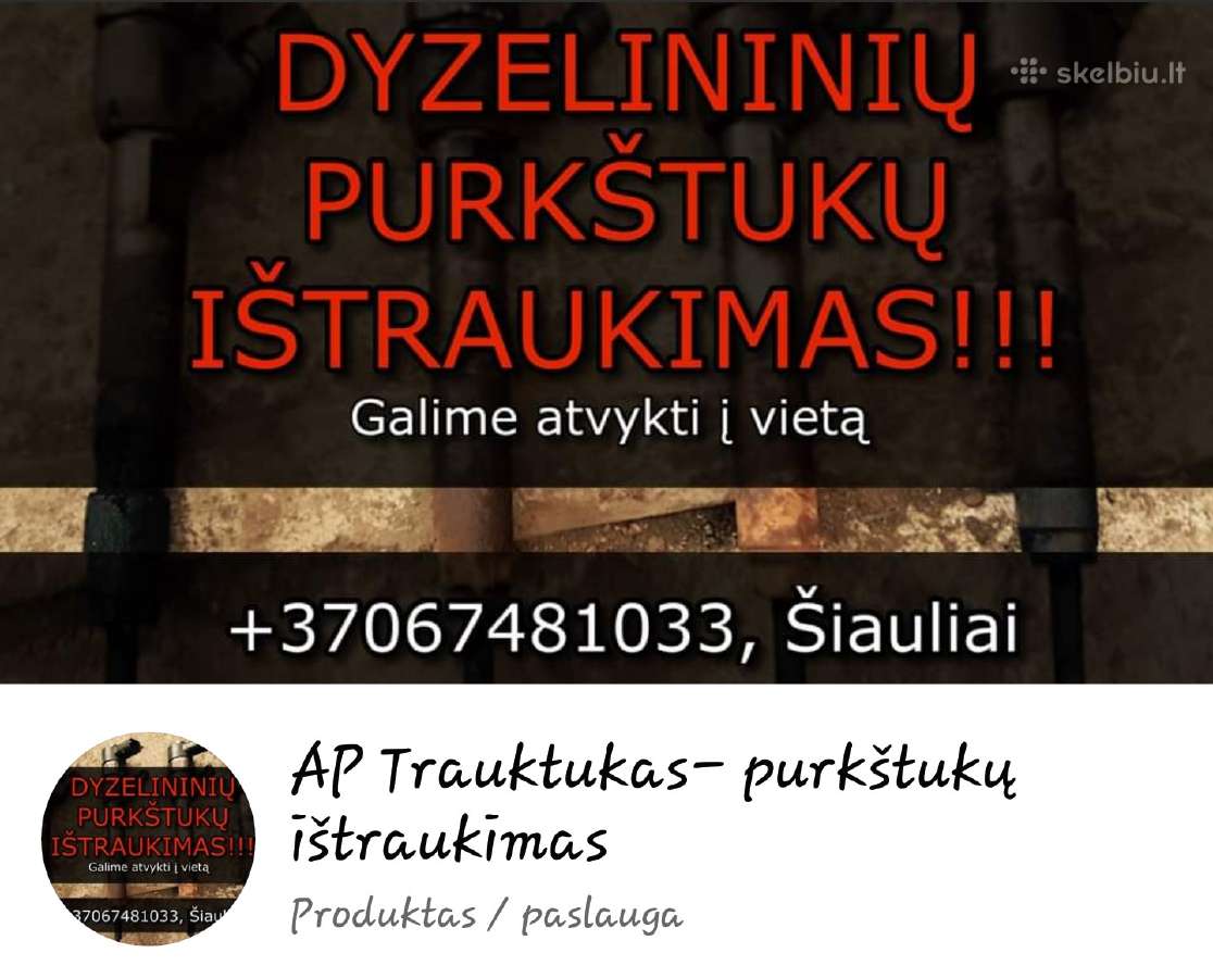 Purkštukų ištraukimas, išėmimas - nuotraukos Nr. 8