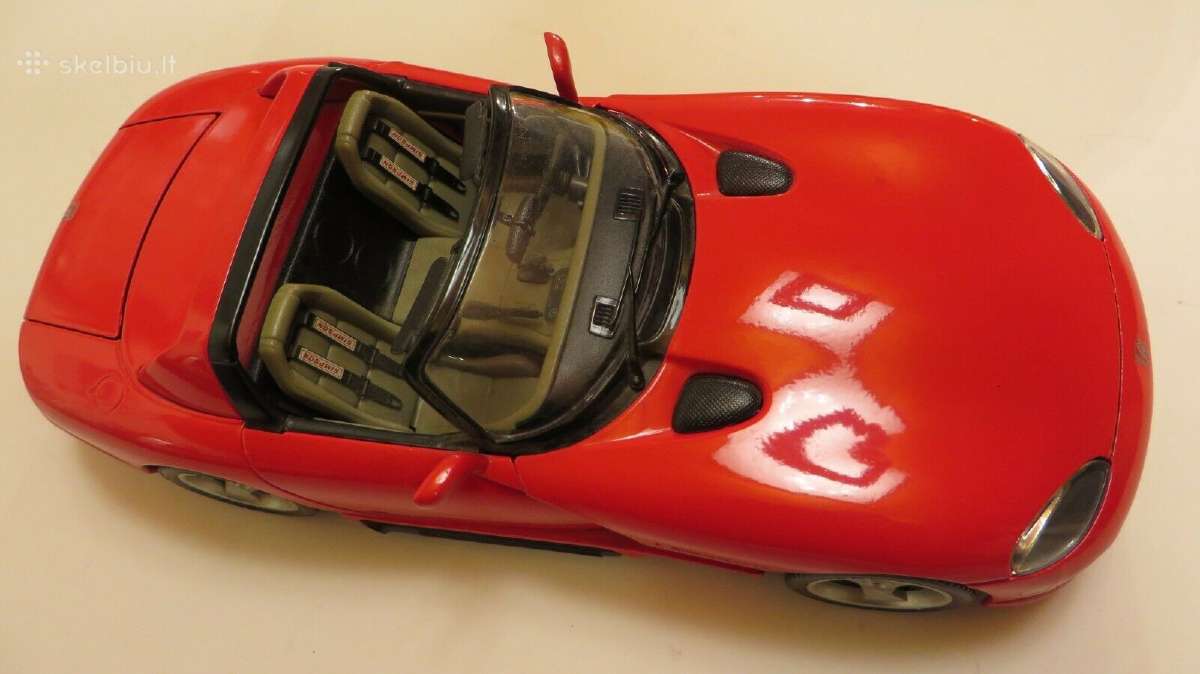 Dodge Viper 1:18 metalinis burago modelis diecast - nuotraukos Nr. 3