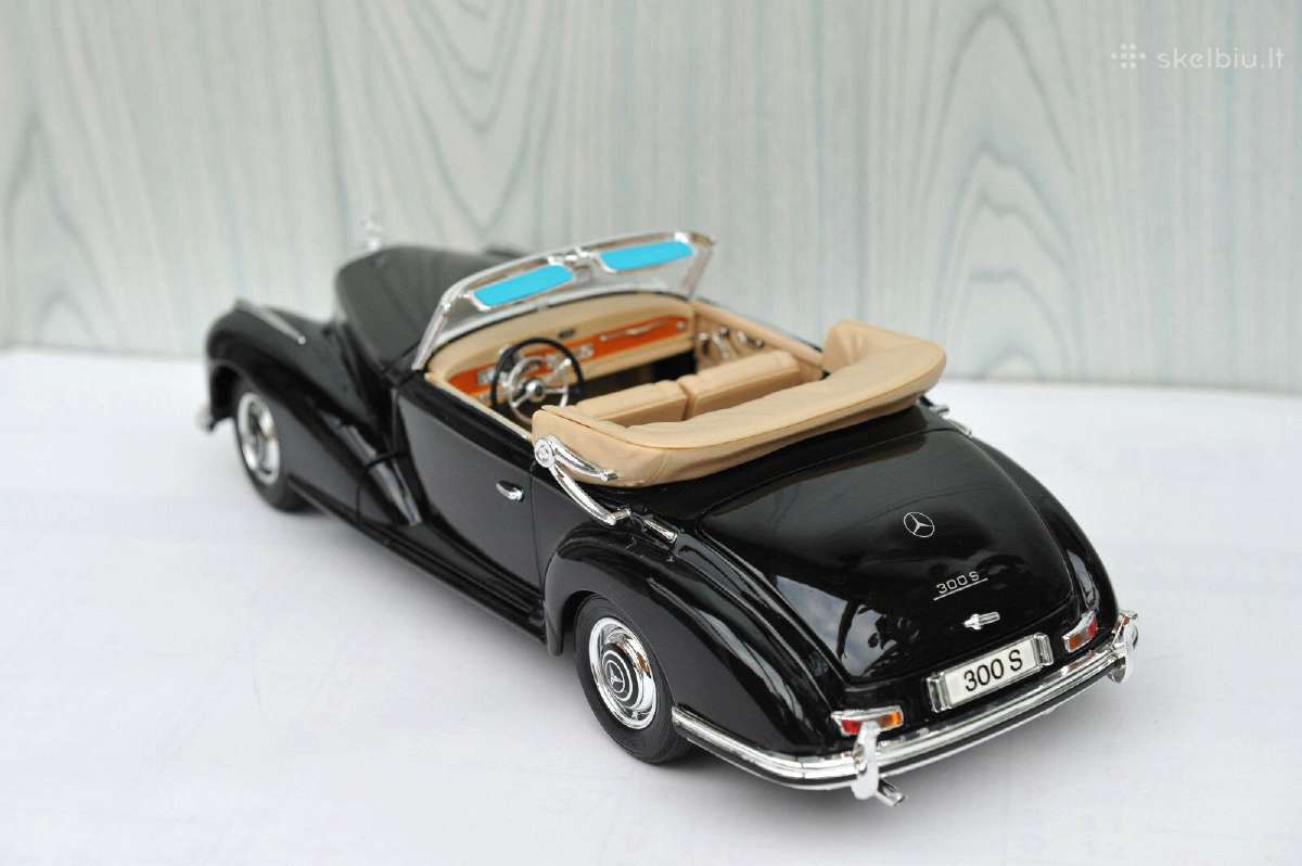 Mercedes 300 S 1:18 modelis diecast - nuotraukos Nr. 3