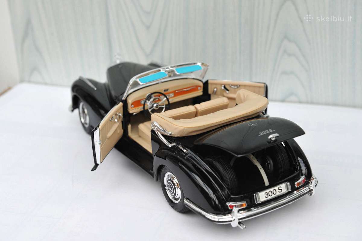 Mercedes 300 S 1:18 modelis diecast - nuotraukos Nr. 5
