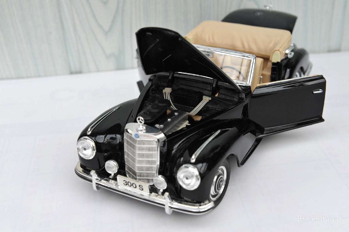 Mercedes 300 S 1:18 modelis diecast - nuotraukos Nr. 6