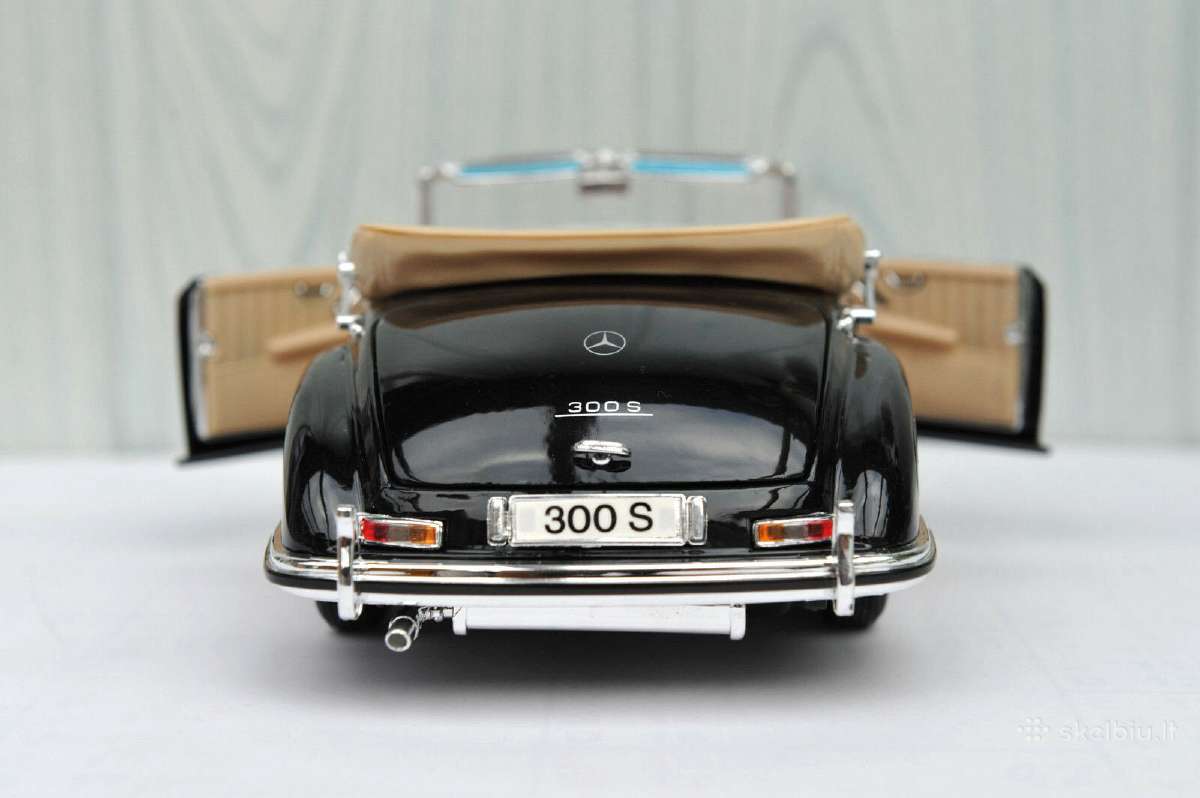 Mercedes 300 S 1:18 modelis diecast - nuotraukos Nr. 8
