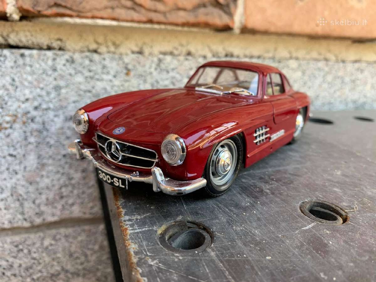 Mercedes 300sl Modeliai 1:24 Diecast Masineles - nuotraukos Nr. 4
