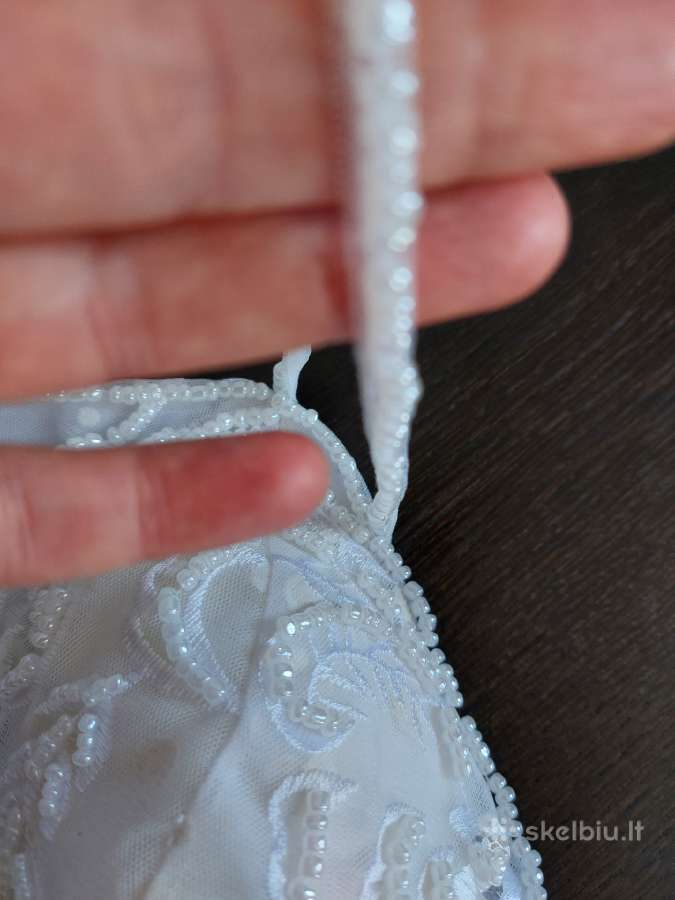 Nauja vestuvinė suknelė M dydžio - nuotraukos Nr. 17