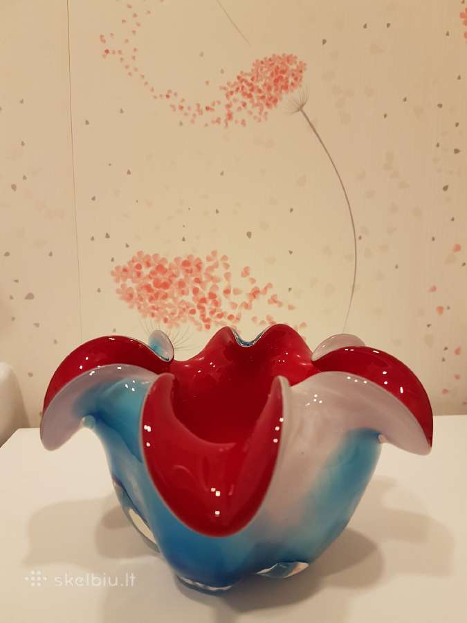 Murano stiklo vaza - nuotraukos Nr. 3