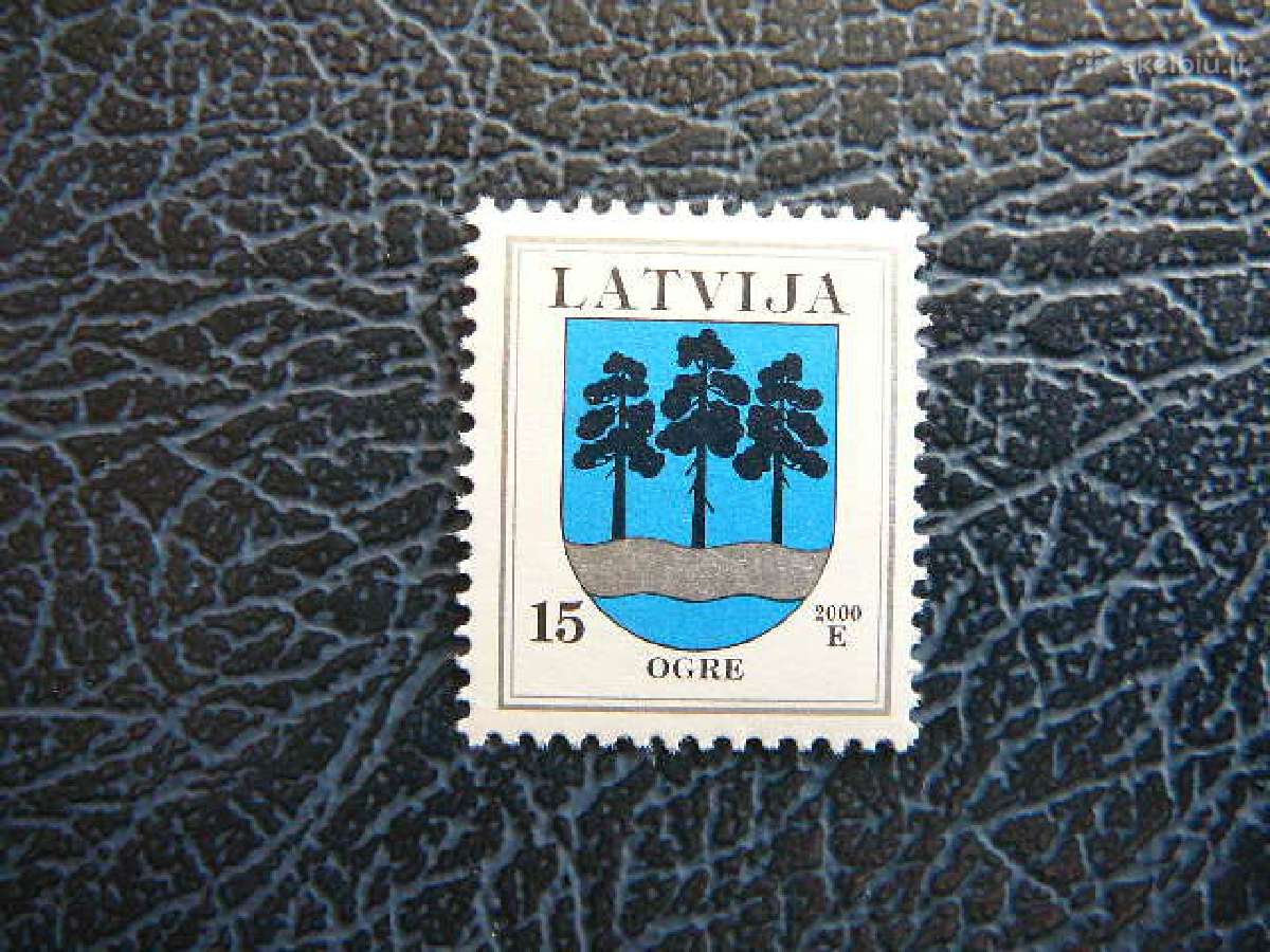 Herbai Standartai Latvija 2000 Mnh llt495 II