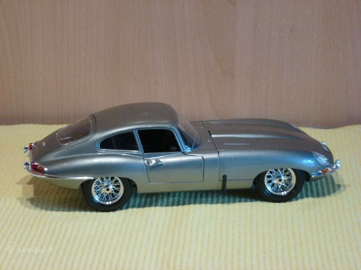Jaguar E Type 1:18 modelis diecast - nuotraukos Nr. 2