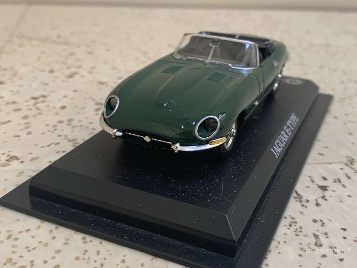 Delprado 1/43 - Jaguar Type E 1961 modelis diecast - nuotraukos Nr. 4